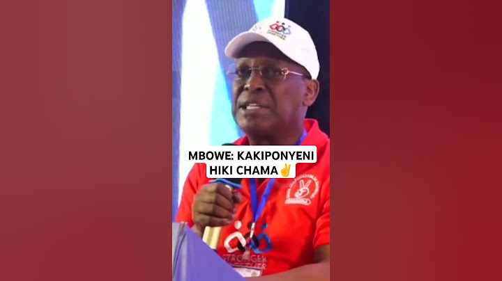 MBOWE: KAKIPONYENI HIKI CHAMA✌ #mbowe #lissu #chadema #globaltv #breaking