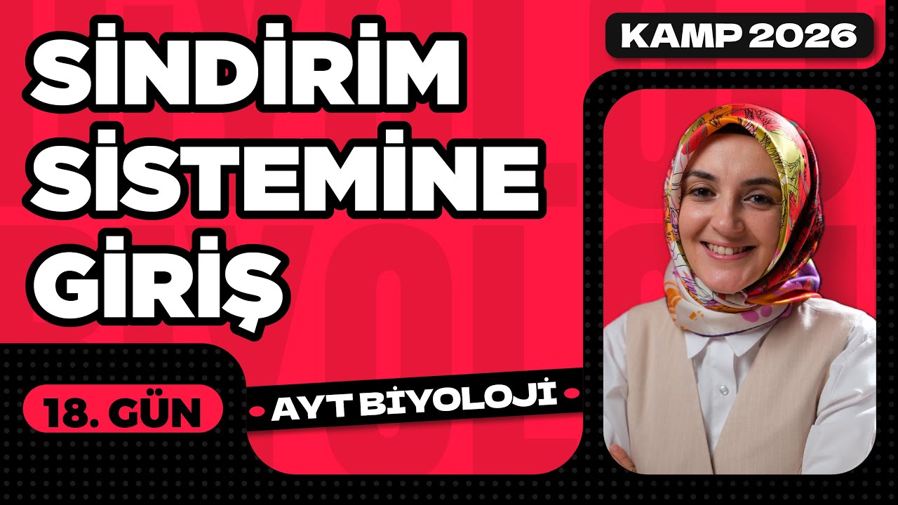 18) Sindirim Sistemi ve Sindirim Kanalı | 11. Sınıf Biyoloji | 2026 AYT Biyoloji Kampı 18. Video