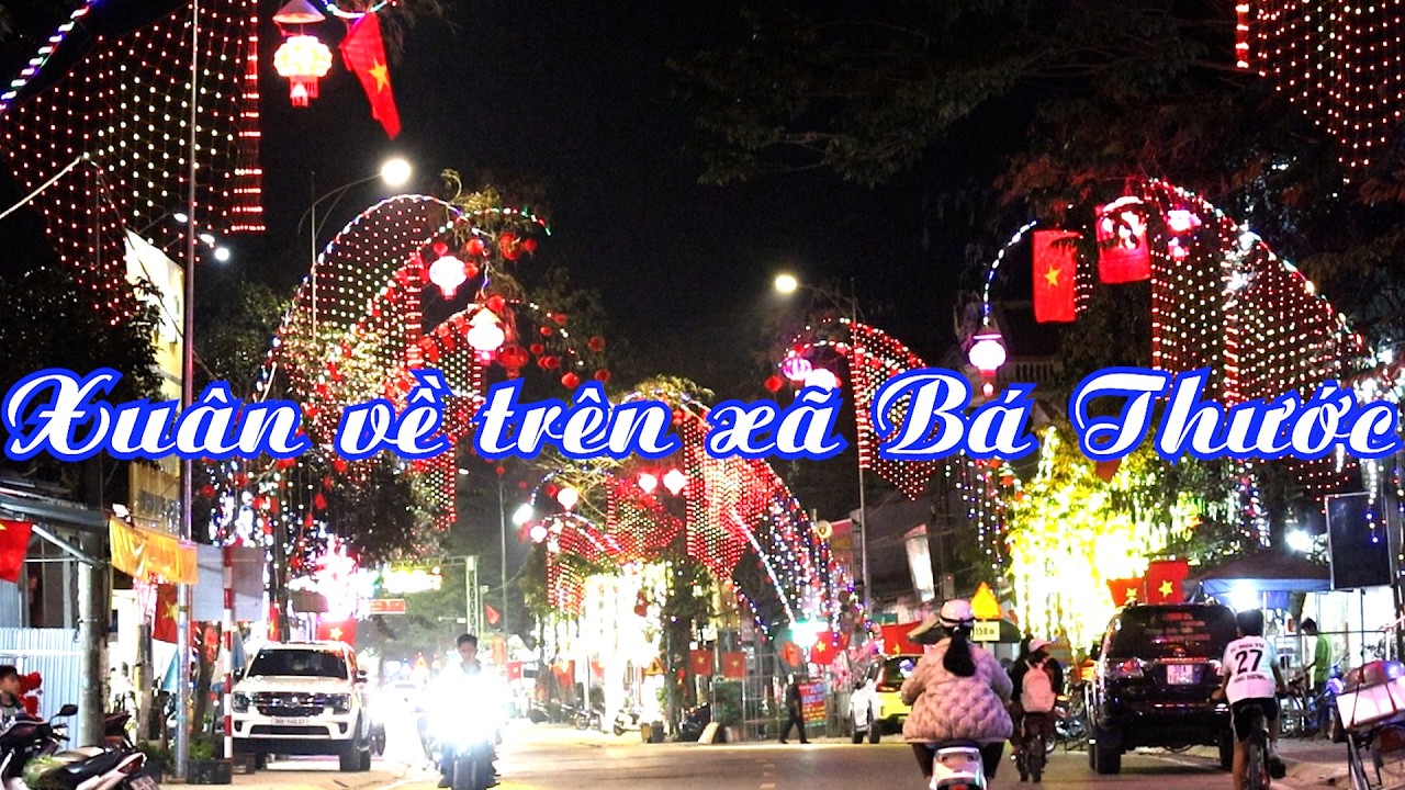 XUÂN VỀ TRÊN XÃ BÁ THƯỚC