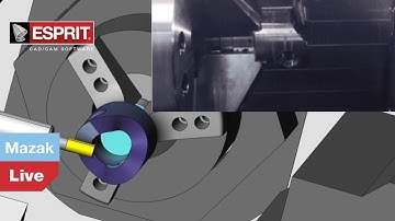 ESPRIT CAM Multitasking Mazak Integrex