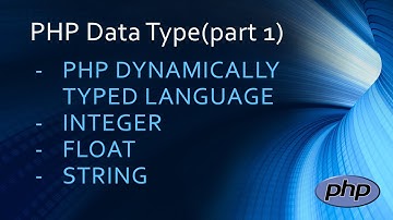 PHP Data Types - Tutorial