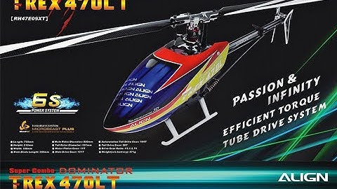 ALIGN T REX 470LT Helicopter