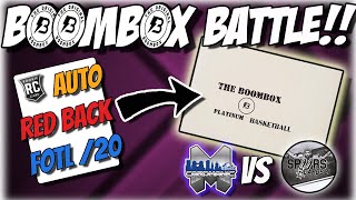 💥LOADED! The Original Boombox March Basketball Platinum Subscription box battle vs @SpursCards21