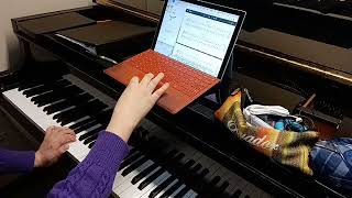 Progress Report 1--sight reading,  exercises in c