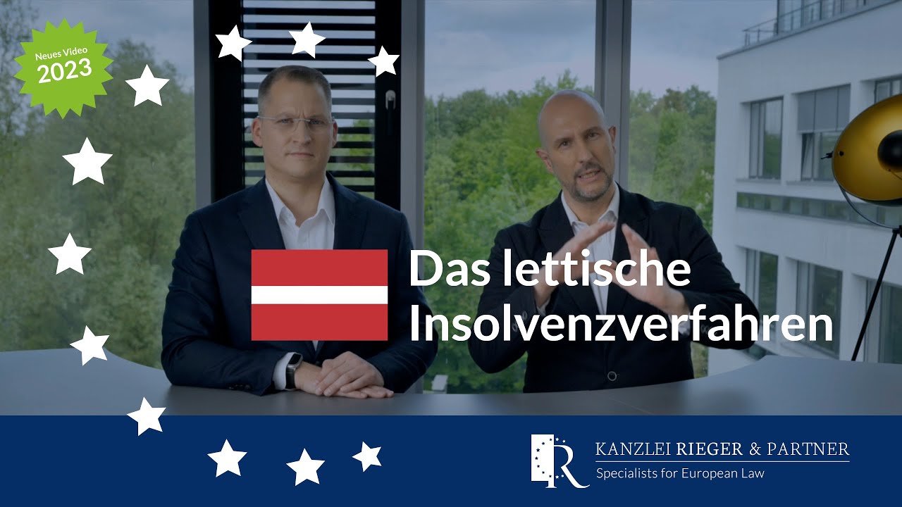 Video: Insolvenz in Lettland - Die lettische Privatinsolvenz