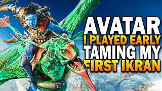 Avatar Frontiers Of Pandora EARLY ACCESS Gameplay! Taming My First Ikran!