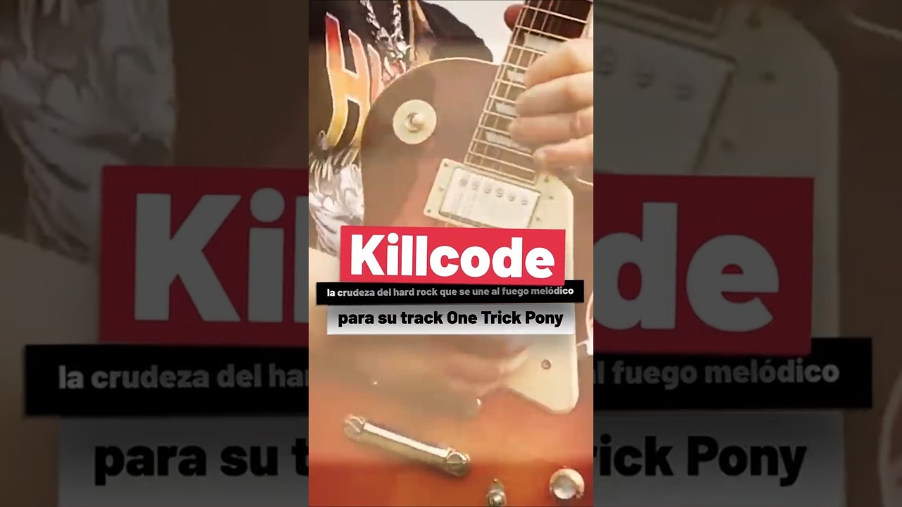 Watch Killcode es la crudeza del hard rock que se une al fuego melódico con su canción One Trick Pony on YouTube Watch Killcode es la crudeza del hard rock que se une al fuego melódico con su canción One Trick Pony on YouTube