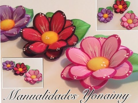 Sabadoooo!!! Nuevasss!!! (Flores grandes de goma eva, se venden por unidad)  Para decorar cualquier evento!🌺🌹🌼🌻