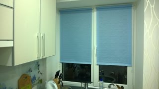 Установка Бюджетных Ролет На Окна С Подрезкой Под Размер