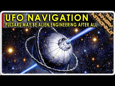 UFO Navigation!  New studies suggest that pulsars are actually alien technology!