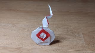 折り紙 地縛少年花子くん白状代を折ってみた。종이접기 지박소년