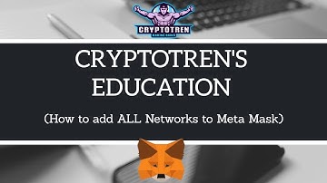 EASIEST WAY TO ADD NETWORKS TO META MASK!!!