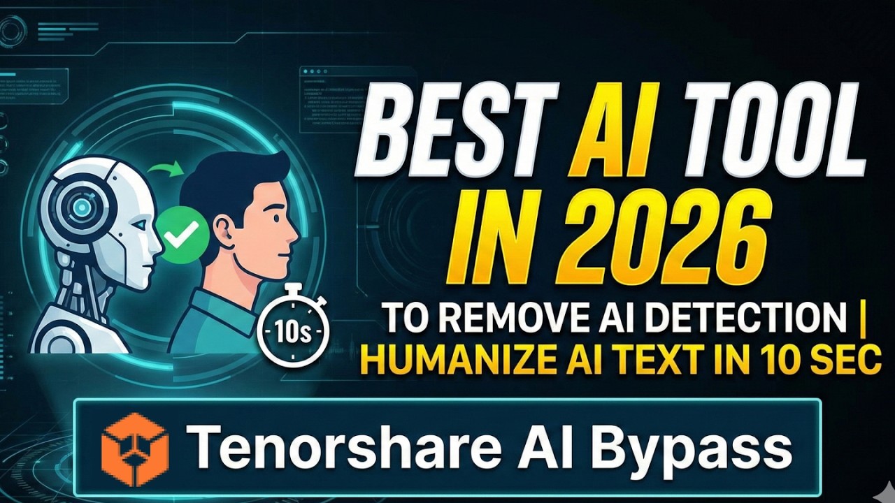 Best AI Tool in 2026 to remove ai detection | Humanize AI Text in 10 ...