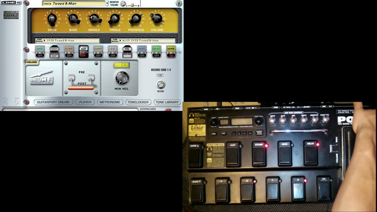 Line 6 POD XT Live Test