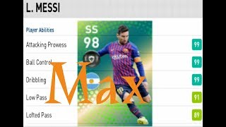 PES 2019 mobile | how Lionel messi (SS) in max level screenshot 3