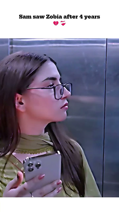 When Saim saw Zobia after 4 years 🥺 #muhabbatgumshudameri #saim #zobia #khushalkhan #dananeer #mgm