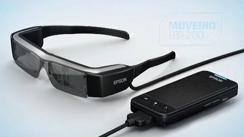 La realtà aumentata in tasca con gli occhiali intelligenti Epson