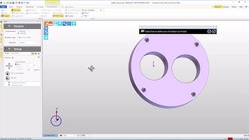 EDGECAM Turning Setup Orientation 1