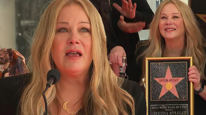 Watch Christina Applegate's Emotional Walk of Fame...