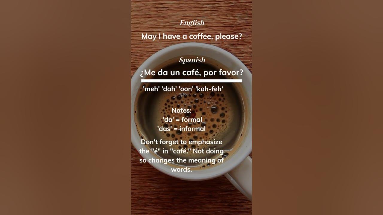 how-to-politely-order-coffee-in-spanish-shorts-spanish