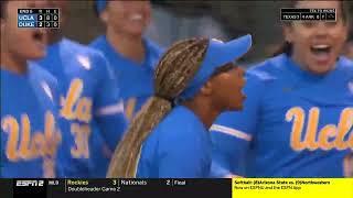 Highlights: UCLA Punches Its Ticket to OKC With 8-2 Win Over Duke