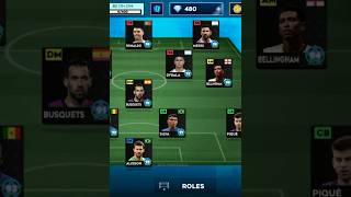 DLS 24 best 11 squad 4-1-2-3 Formation #shorts #viral #dls24