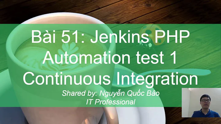 Bài 51: Jenkins CI/CD PHP Automation Test