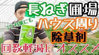 除草剤散布は重労働です。抑制効果もあるオススメの除草剤をご紹介。回数軽減が出来てさらに経済的。