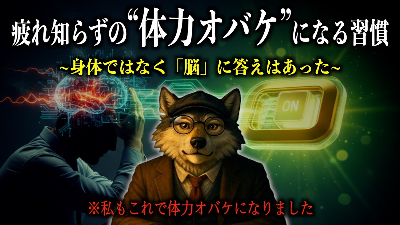 【時間倍増】体力オバケがやってる「疲れない」習慣5選