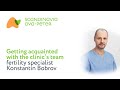 Getting acquainted with the clinic’s team: fertility specialist Konstantin Bobrov