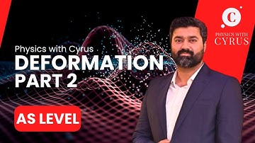 AS Deformation Part 2| AS level physics | 9702 (Stress, Strain, Young Modulus)