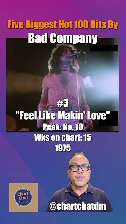 Bad Company - Five Biggest Hits on the Hot 100 #badcompany