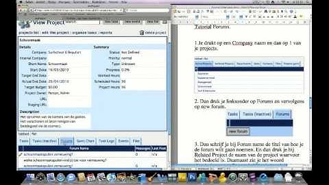 dotproject tutorial.