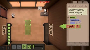 Level 16 Absolute Positivity Human Resource Machine #16