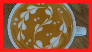 BEST ️ Cappuccino Latte Art 2020   Tutorial Skills   Free Pour Barista Compilation ️ 9