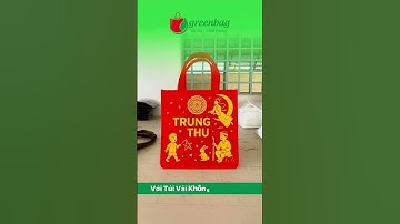 Túi Vải Đựng Bánh Trung Thu - Không Thể Thiếu Cho Ngành F&B