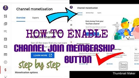 HOW TO SET UP AND ENABLE YOUR CHANNEL MEMBERSHIP JOIN BUTTON|STEP BY STEP|CHANNEL MEMBERSHIP