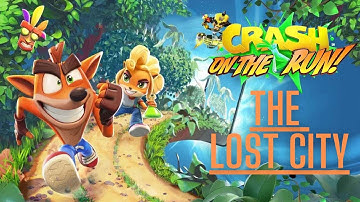 Crash Bandicoot: Crash On The Run - The Lost City (Time Trials) (Gameplay/iPad)