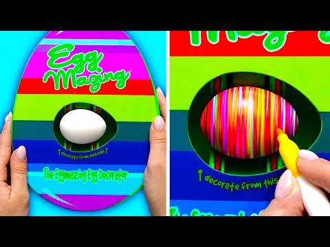 HOW TO COLOR EASTER EGGS AND CUTE GIFTS