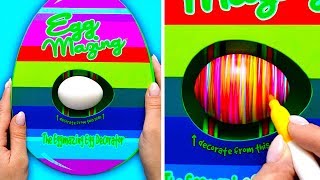 HOW TO COLOR EASTER EGGS AND CUTE GIFTS