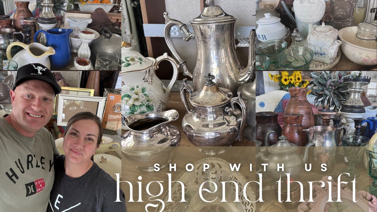 High End Thrift Haul For Reselling Lots Of Furniture Home Decor In high-end-thrift-haul-for-reselling-lots-of-furniture-home-decor-in