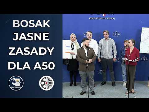 Karina Bosak Demands Clear Rules for Selecting the A50 Route