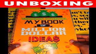 Trading Journal Unboxing Review Rinkon #intraday #option #stockmarket #audiobook  #priceaction
