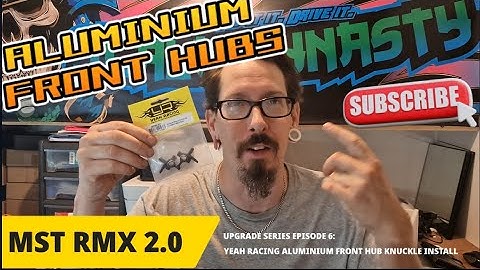 #rcdrift MST RMX 2.0 UPGRADE SERIES EPISODE 6: YEAH RACING ALUMINIUM FRONT HUB KNUCKLE INSTALL