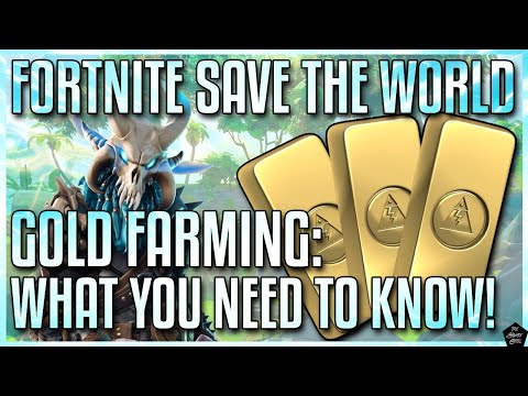 FORTNITE STW: DAPATKAN EMAS 10 RIBU DENGAN CEPAT & EFEKTIF! METODE EMAS CEPAT STW!