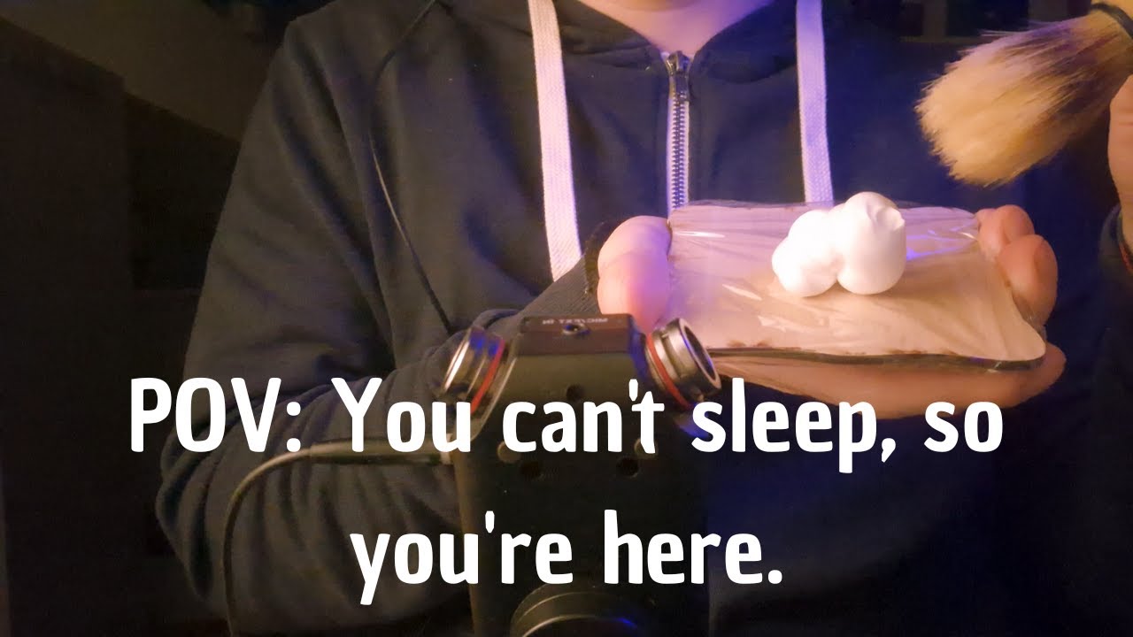 ASMR Pure Tingles — No Talking Brushing, Foam & Scissors Sounds