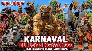 Banyak Ogoh Ogoh di Karnaval Bulusari Ngawonggo Kaliangkrik Magelang