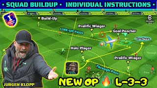 OP 4-3-3 ✈️🫴🔥 Quick Counter Best Formation eFootball 26 | Jurgen Klopp Quick Counter Link-Up Tactics screenshot 3
