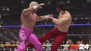 The Great Muta vs Sting | Fall Brawl Classic for the NWA World TV Title | WWE 2K24