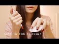 Asmr button clicking and tapping sounds no talking